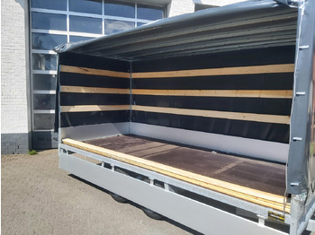Curtainsider trailer Anssems Hochlader PSX - S 3000 405x178x30cm 180cm Hochplane grau (XL) 3000kg Aktion: picture 2