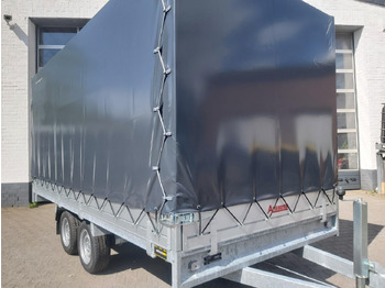 Curtainsider trailer Anssems Hochlader PSX - S 3000 405x178x30cm 180cm Hochplane grau (XL) 3000kg Aktion: picture 3