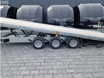 Autotransporter trailer Cartrailer Expert 3560 easyload 600x216cm hydr. kippbar Winde Resrad Premium Tridem 100km/H 3500kg: picture 2