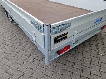 Dropside/ Flatbed trailer MEDAX 2-3500 611x223x30cm extrabreit niedrig Fahrwerk 12" (XXXL) 3500kg: picture 4
