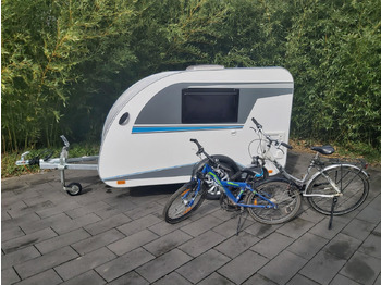 Caravan Mini Camper Mini Tommy TMC25 252x140x121cm aero V1 Küche 12V/230V 100km/H 750kg gebremst Modell 24: picture 4