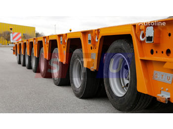 New Low loader semi-trailer STU 8 AXLE LOWBED- HYDRAULIC STEERING AXLES / 8 ESSİEUX SURBAISSES-E: picture 4