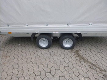 New Car trailer Humbaur HN 254118 Hochlader mit Hochplane 2,5 to. 4100 x 1850 x 350 mm: picture 3