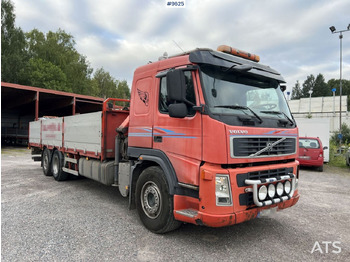 Crane truck, Dropside/ Flatbed truck Volvo FM 380 6*2 Crane truck: picture 2 Crane truck, Dropside/ Flatbed truck Volvo FM 380 6*2 Crane truck: picture 2