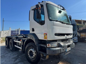 Hook lift truck RENAULT Premium 370