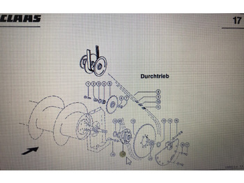 Wheel hub CLAAS