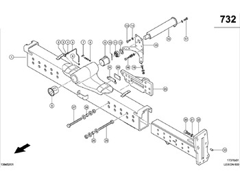Axle and parts CLAAS