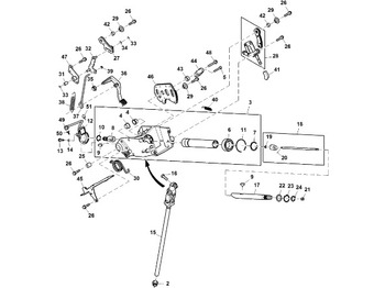Steering column JOHN DEERE