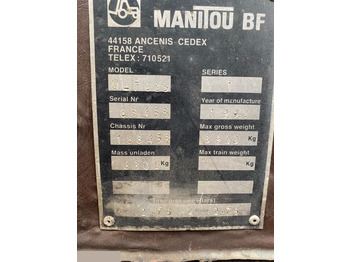 Telescopic handler MANITOU