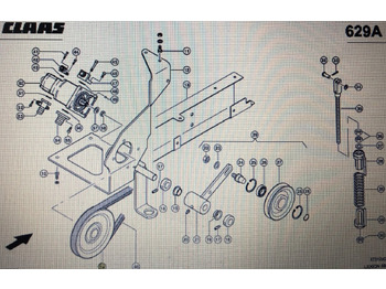 Spare parts CLAAS