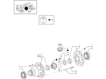 Spare parts NEW HOLLAND
