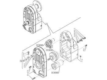 Spare parts NEW HOLLAND