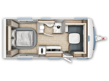 New Caravan Fendt Tendenza 560 SFDW 2000kg. Batterie 75Ah Vivara Fendt Tendenza 560 SFDW mit Extras %Lagerabverkauf%: picture 2 New Caravan Fendt Tendenza 560 SFDW 2000kg. Batterie 75Ah Vivara Fendt Tendenza 560 SFDW mit Extras %Lagerabverkauf%: picture 2