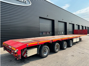 Dropside/ Flatbed semi-trailer ES-GE Mega teleskob trailer: picture 2
