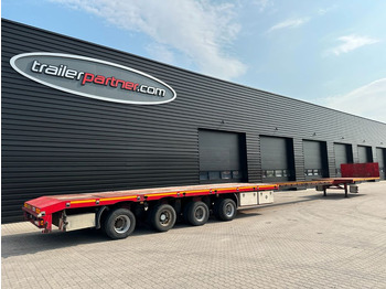 Dropside/ Flatbed semi-trailer ES-GE Mega teleskob trailer: picture 5