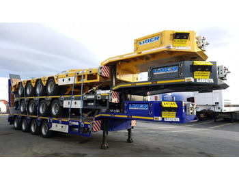 Low loader semi-trailer LIDER