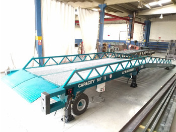 New Loading ramp Loading Ramp with with electro hydraulic tilting bridge -  AZ RAMP - STAR- 8T-ZR-LLO-E: picture 4
