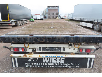 Dropside/ Flatbed semi-trailer Krone Plateau: picture 5