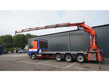 Crane truck Volvo FM 450 8X4 FLATBED WITH GORMACH 3400E6 CRANE: picture 3