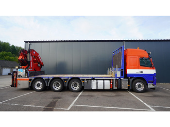Crane truck Volvo FM 450 8X4 FLATBED WITH GORMACH 3400E6 CRANE: picture 4