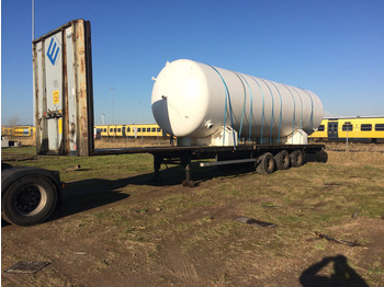 Fuel tank Visser 50m3 (25ton) gastank stationary gastank On flatbed trailer - Gas, Gaz, LPG, GPL, Propane, Butane ID 1.018: picture 2 Fuel tank Visser 50m3 (25ton) gastank stationary gastank On flatbed trailer - Gas, Gaz, LPG, GPL, Propane, Butane ID 1.018: picture 2