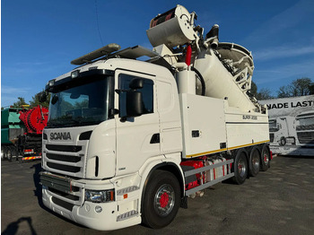 Vacuum truck Scania R480 Combi Wiedemann Super 2000 (10+6m3) + Recycler, Euro 6, 2013: picture 4