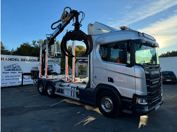 Log truck SCANIA R 730