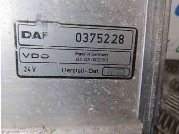 ECU for Truck DAF XF 95 EGAS UNIT P/NO 0375228: picture 2