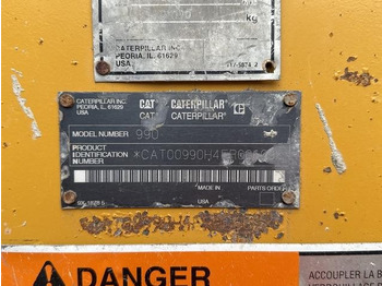 Wheel loader CAT 990: picture 5 Wheel loader CAT 990: picture 5