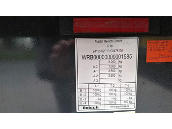Farm tipping trailer/ Dumper Reisch RTD-80: picture 5