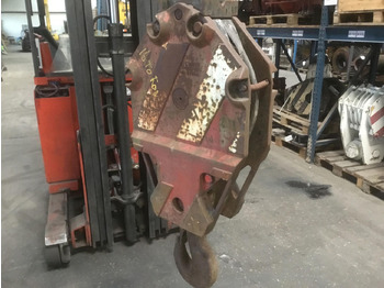 Spare parts for Mobile crane Liebherr Hookblock 17mm 1 sheave 16t: picture 2