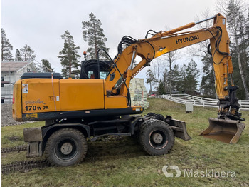 Crawler excavator Hjulgrävare Hyundai Robex 170W-7A: picture 4