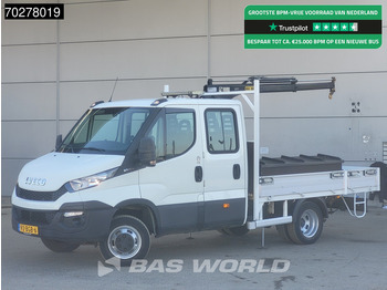 Leasing of Iveco Daily 50C17 3.0L Automaat DC Open laadbak Kraan Hiab 017T-2 Airco APK 10-2025 Pickup Crane Kraanwagen Pritsche Airco Dubbel cabine Iveco Daily 50C17 3.0L Automaat DC Open laadbak Kraan Hiab 017T-2 Airco APK 10-2025 Pickup Crane Kraanwagen Pritsche Airco Dubbel cabine: picture 1