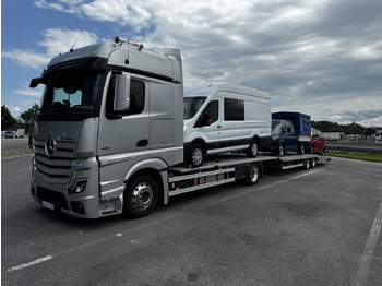 Autotransporter truck Mercedes-Benz Actros L 1851 FVG Autotransporter + Hänger: picture 2