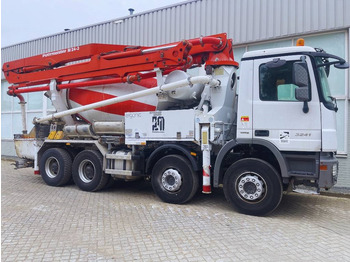 Concrete mixer truck Mercedes-Benz Actros 3241 Putzmeister M24/3 2013 8X4: picture 4