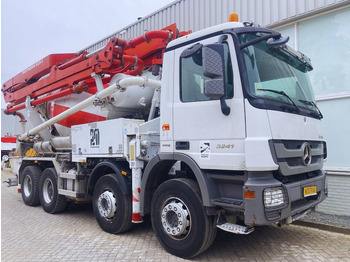 Concrete mixer truck Mercedes-Benz Actros 3241 Putzmeister M24/3 2013 8X4: picture 3