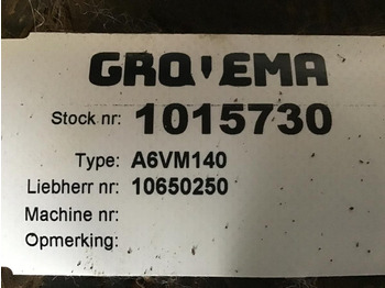 Hydraulic motor LIEBHERR