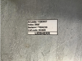 Cab and interior LIEBHERR