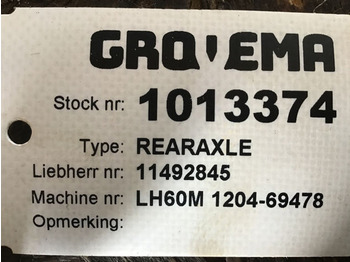 Axle and parts Liebherr Rearaxle: picture 5