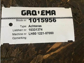 Rear axle LIEBHERR