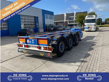 Container transporter/ Swap body semi-trailer BROSHUIS
