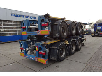 Container transporter/ Swap body semi-trailer Van Hool 2x Tank Chassis / 20-30 FT / BPW + Disc: picture 1