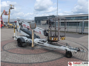 Trailer mounted boom lift Dino 120T Tow Telescopic Boom Work Lift 1200cm: picture 2