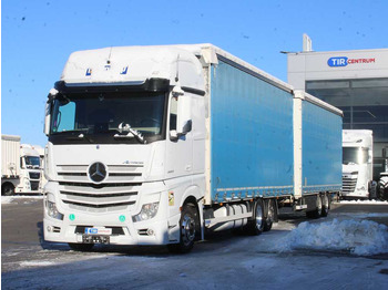Curtainsider truck MERCEDES-BENZ Actros 2553