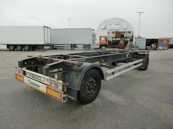 Container transporter/ Swap body trailer Krone Maxi Lafette BPW Achsen 3 Stück: picture 4 Container transporter/ Swap body trailer Krone Maxi Lafette BPW Achsen 3 Stück: picture 4