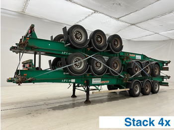 Container transporter/ Swap body semi-trailer FRUEHAUF