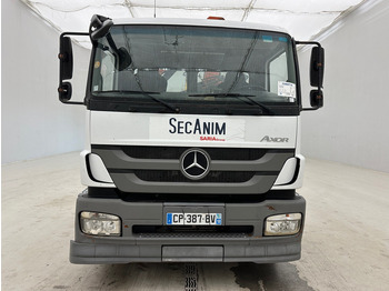 Hook lift truck, Crane truck Mercedes-Benz Axor 1824: picture 2