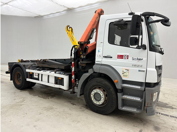 Hook lift truck, Crane truck Mercedes-Benz Axor 1824: picture 3