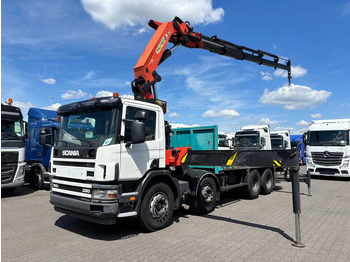 Crane truck SCANIA P114