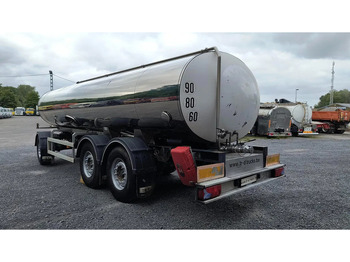 Tank trailer for transportation of milk ETA 17500 L INSULATED INOX TANK - 1 COMP: picture 3